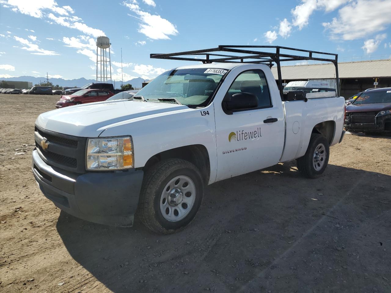 Obraz 1 z 2012 CHEVROLET SILVERADO C1500 2012 z VIN 1GCNCPEX7CZ258804