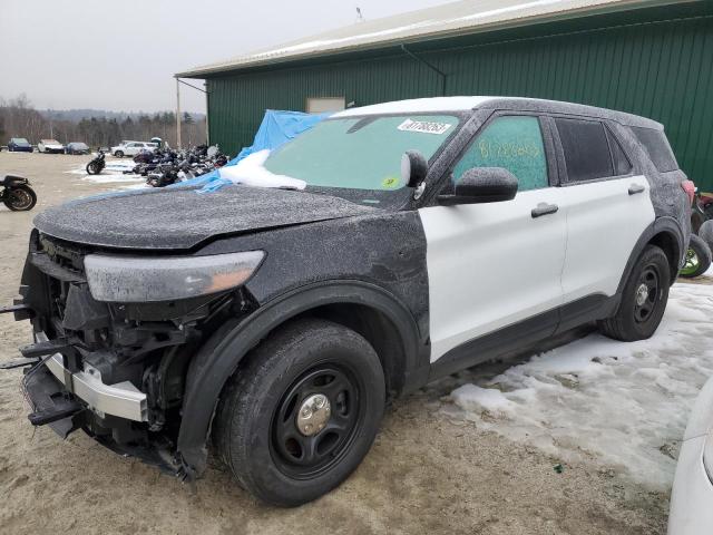 Image 1 of 2022 FORD EXPLORER POLICE INTERCEPTOR 2022 with VIN 1FM5K8AB2NGA27144