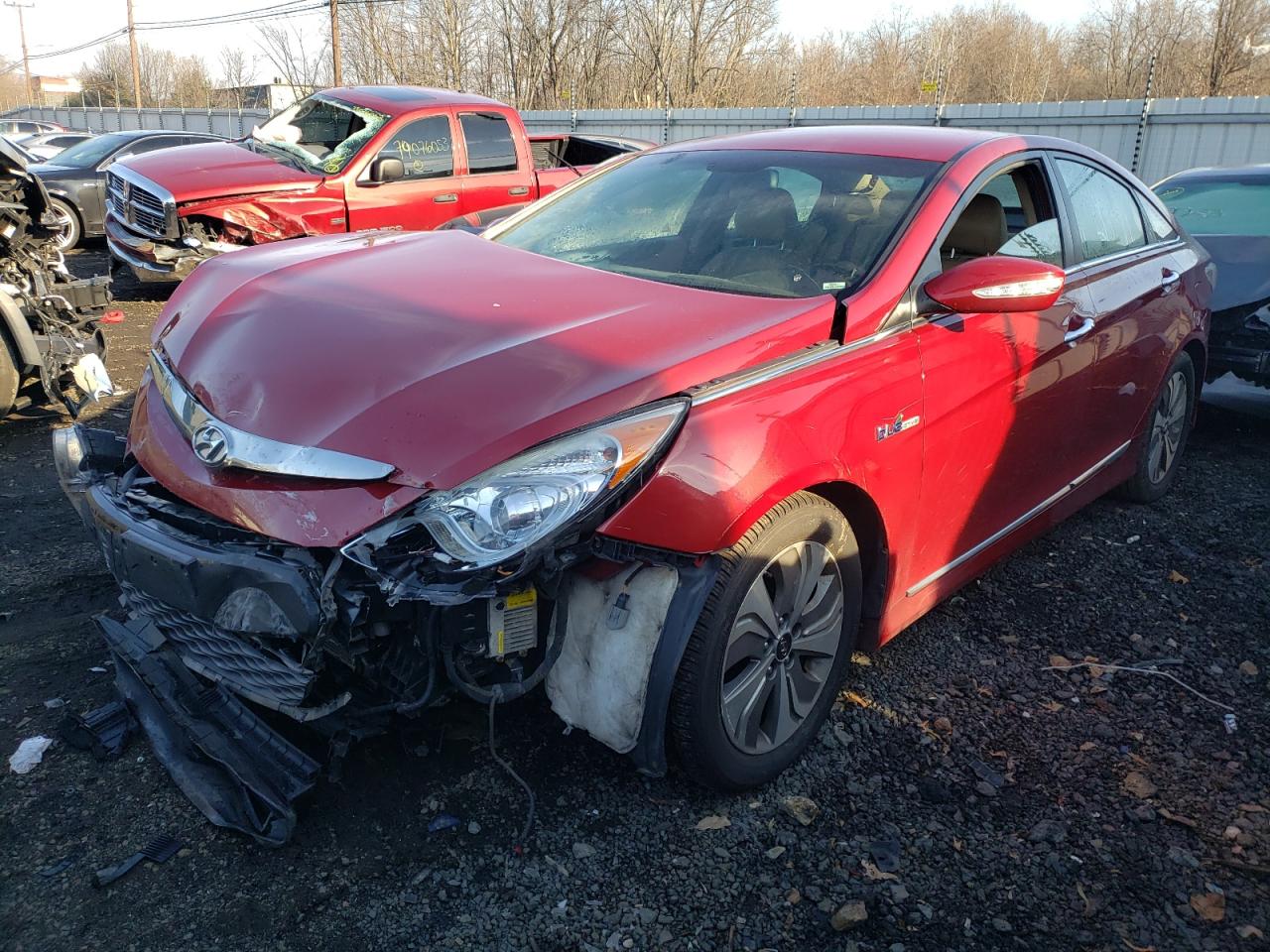 Obraz 1 z 2013 HYUNDAI SONATA HYBRID 2013 z VIN KMHEC4A4XDA082000