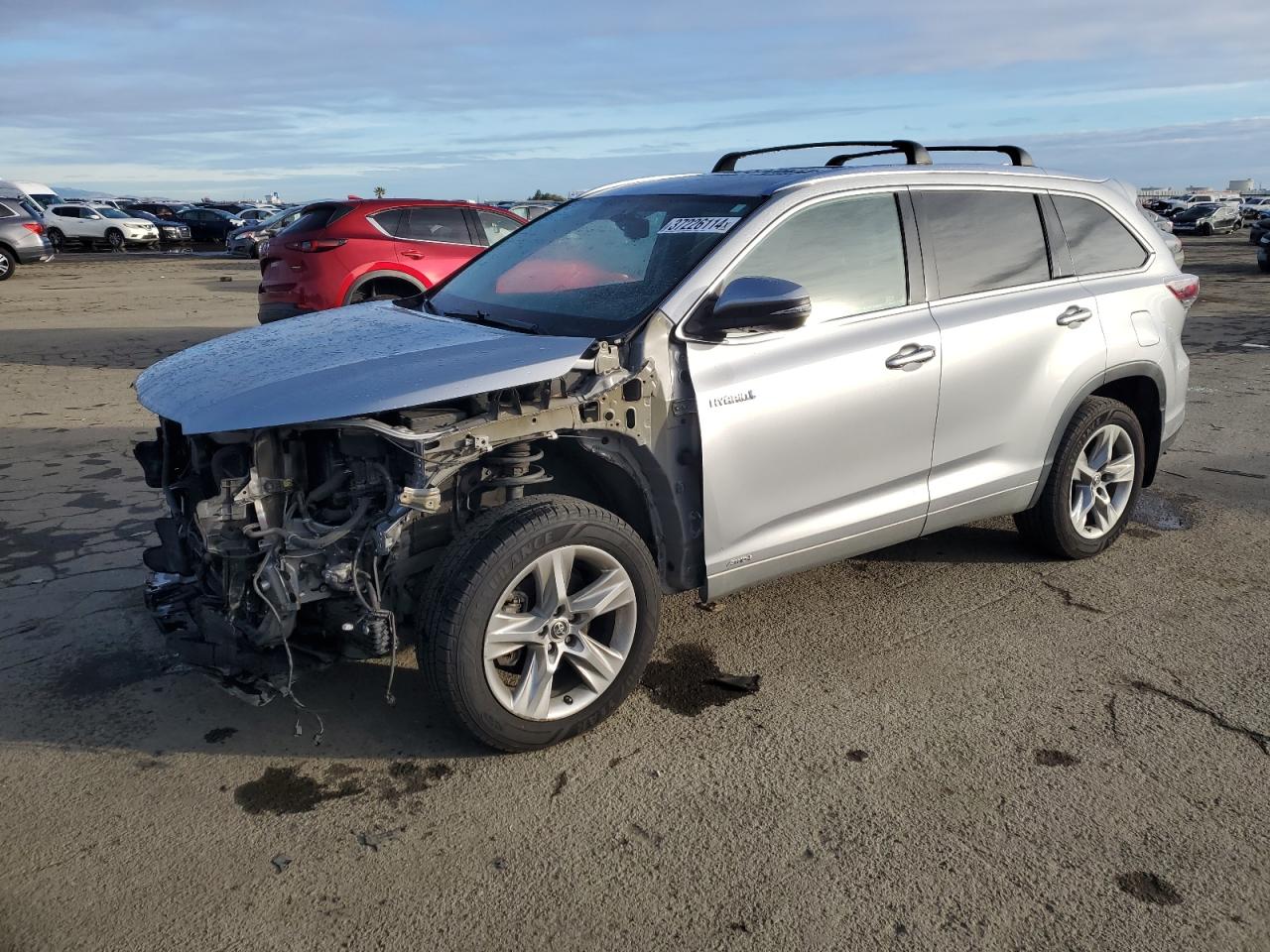 Image 1 of 2016 TOYOTA HIGHLANDER HYBRID LIMITED 2016 with VIN 5TDDCRFH5GS014624