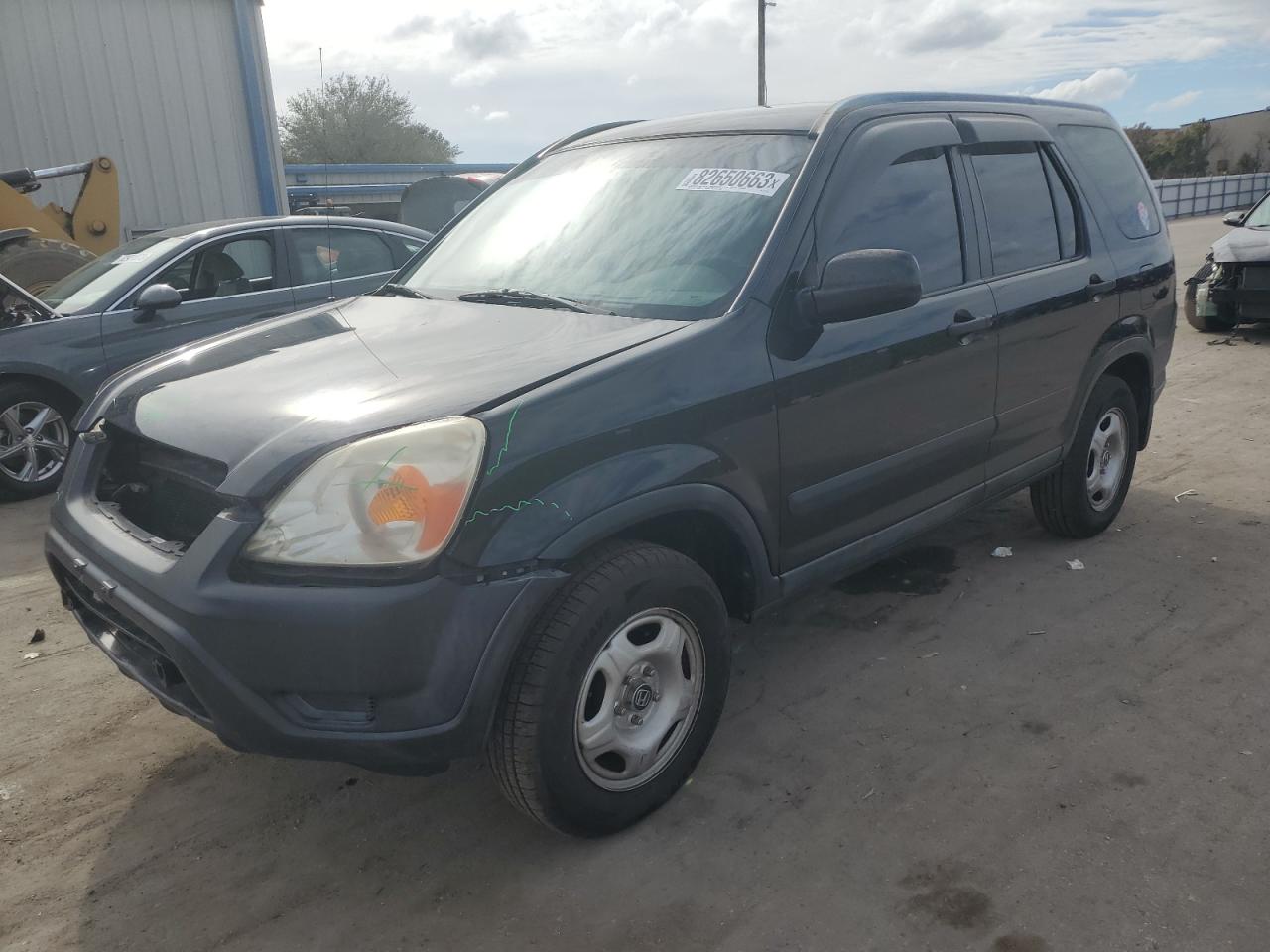 Image 1 of 2004 HONDA CR-V LX 2004 with VIN SHSRD68454U201236