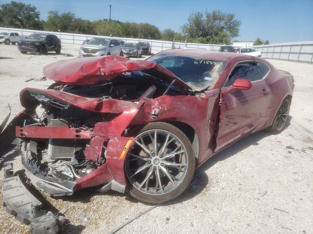 Obraz 1 z 2019 CHEVROLET CAMARO LT 2019 z VIN 1G1FD1RS6K0117960