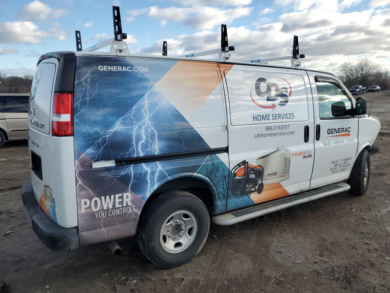 Image 3 of 2019 GMC SAVANA G2500 2019 with VIN 1GTW7AFG7K1327475