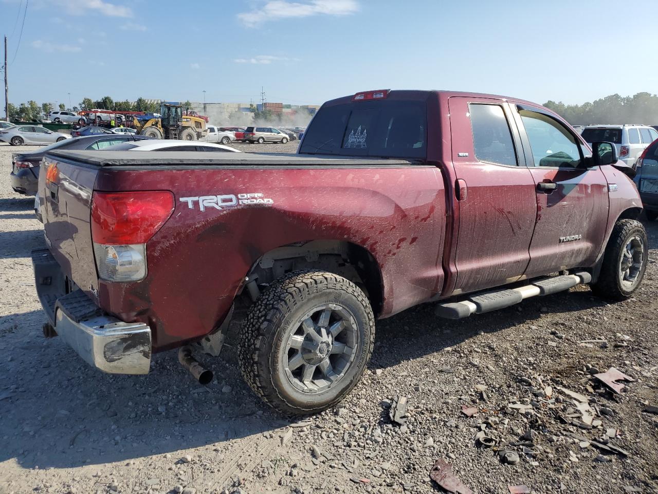 Image 3 of 2008 TOYOTA TUNDRA DOUBLE CAB 2008 with VIN 5TBBV54178S507957