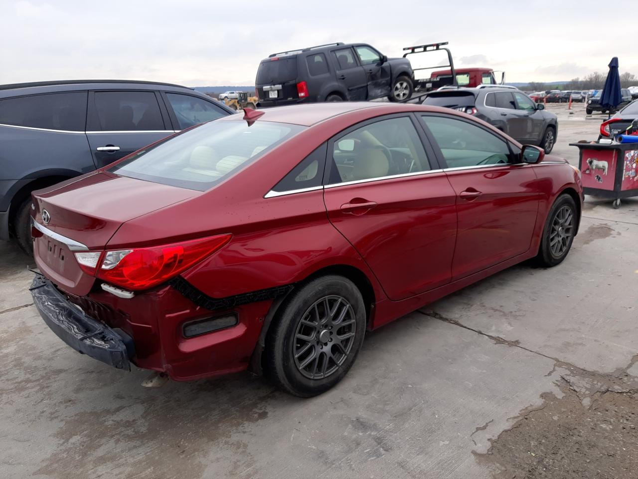 Изображение 3 2012 HYUNDAI SONATA GLS 2012 с VIN 5NPEB4AC9CH416720
