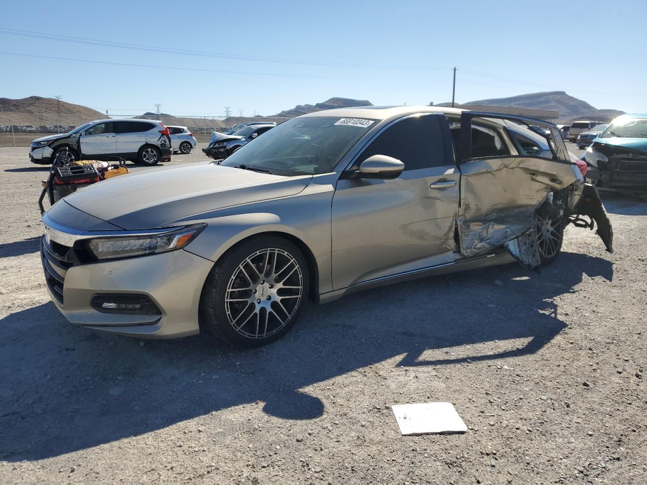 Image 1 of 2018 HONDA ACCORD TOURING 2018 with VIN 1HGCV1F90JA160919