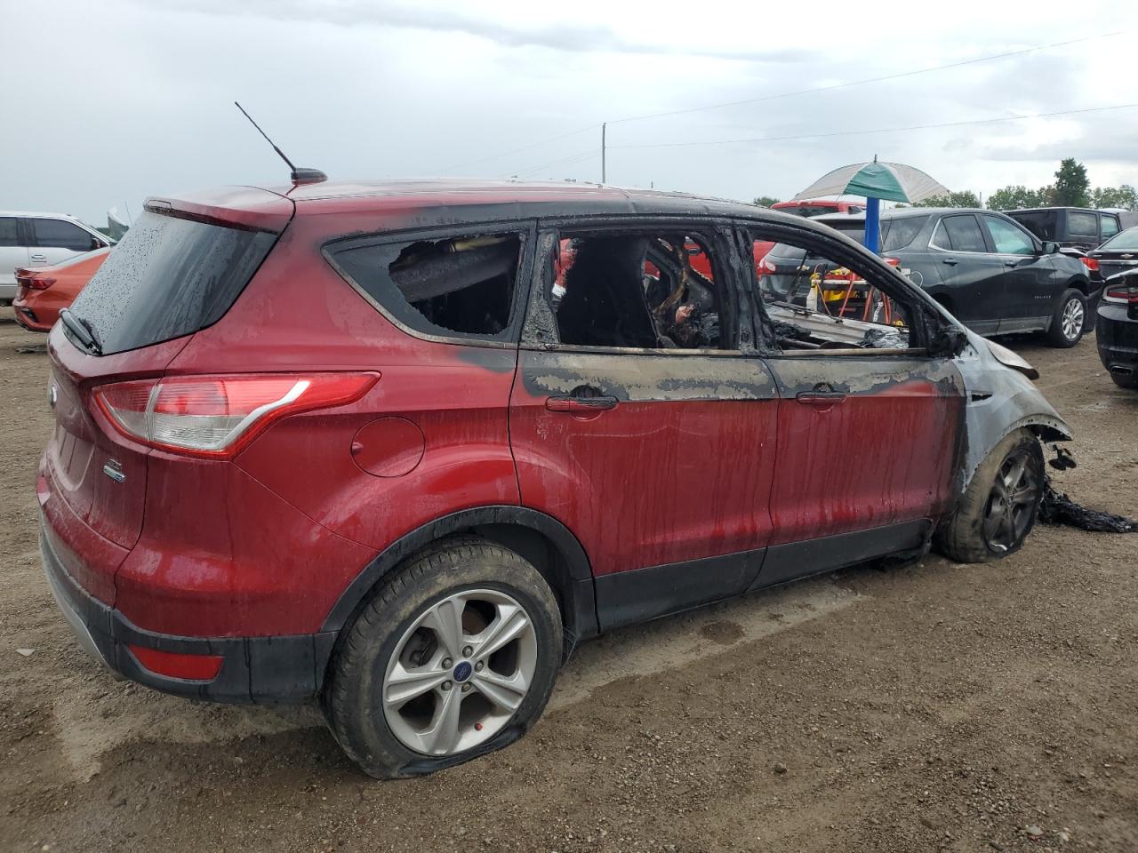 Image 3 of 2016 FORD ESCAPE SE 2016 with VIN 1FMCU9GX0GUC45100