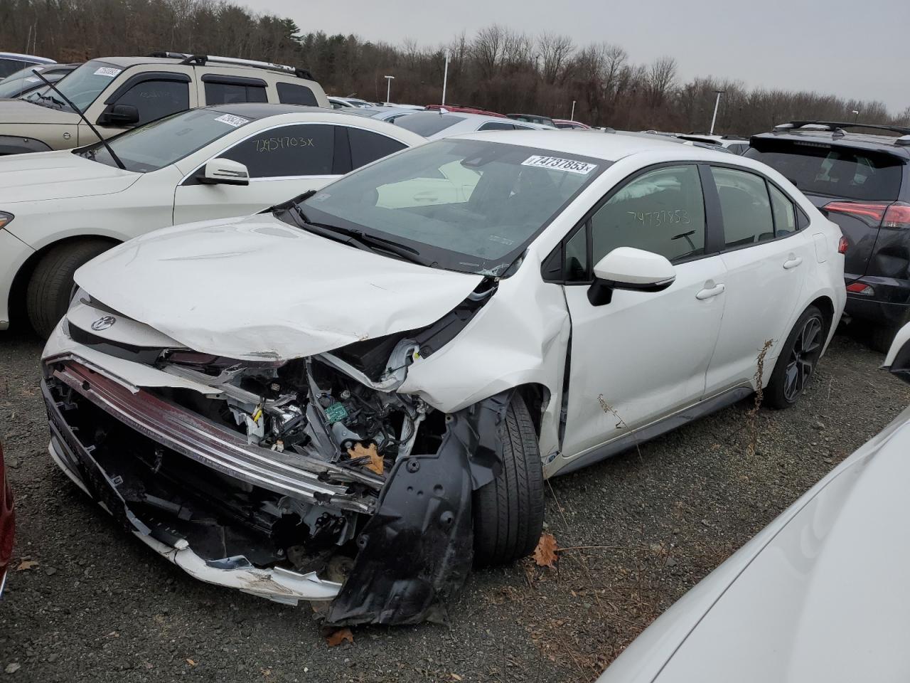 Изображение 1 2022 TOYOTA COROLLA SE 2022 с VIN JTDS4MCE5N3508319