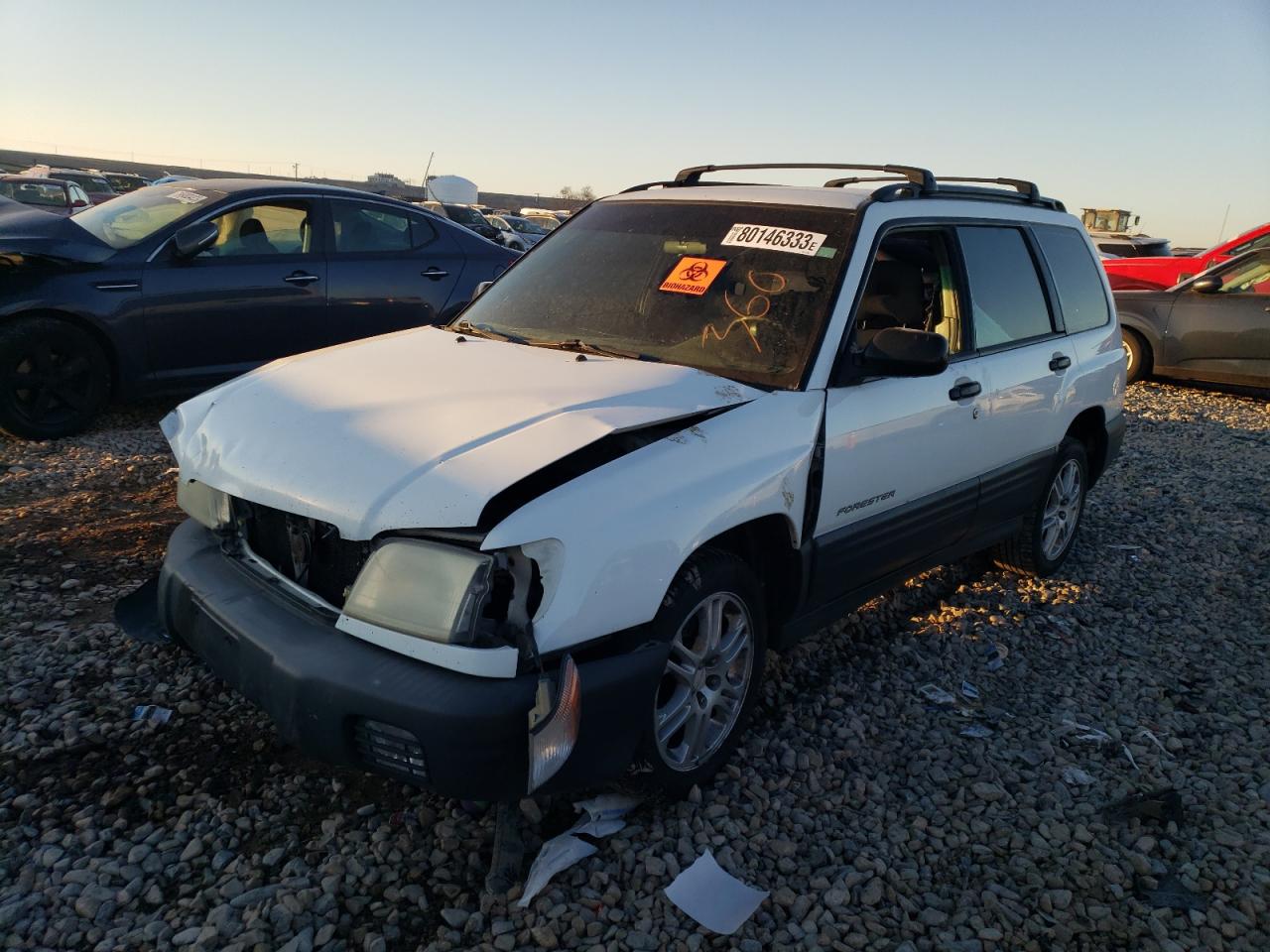 Image 1 of 2002 SUBARU FORESTER L 2002 with VIN JF1SF63572H717569