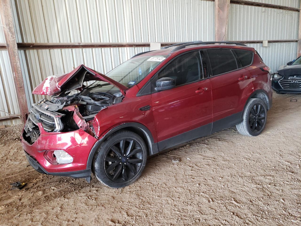 Image 1 of 2018 FORD ESCAPE SE 2018 with VIN 1FMCU0GD1JUD36661