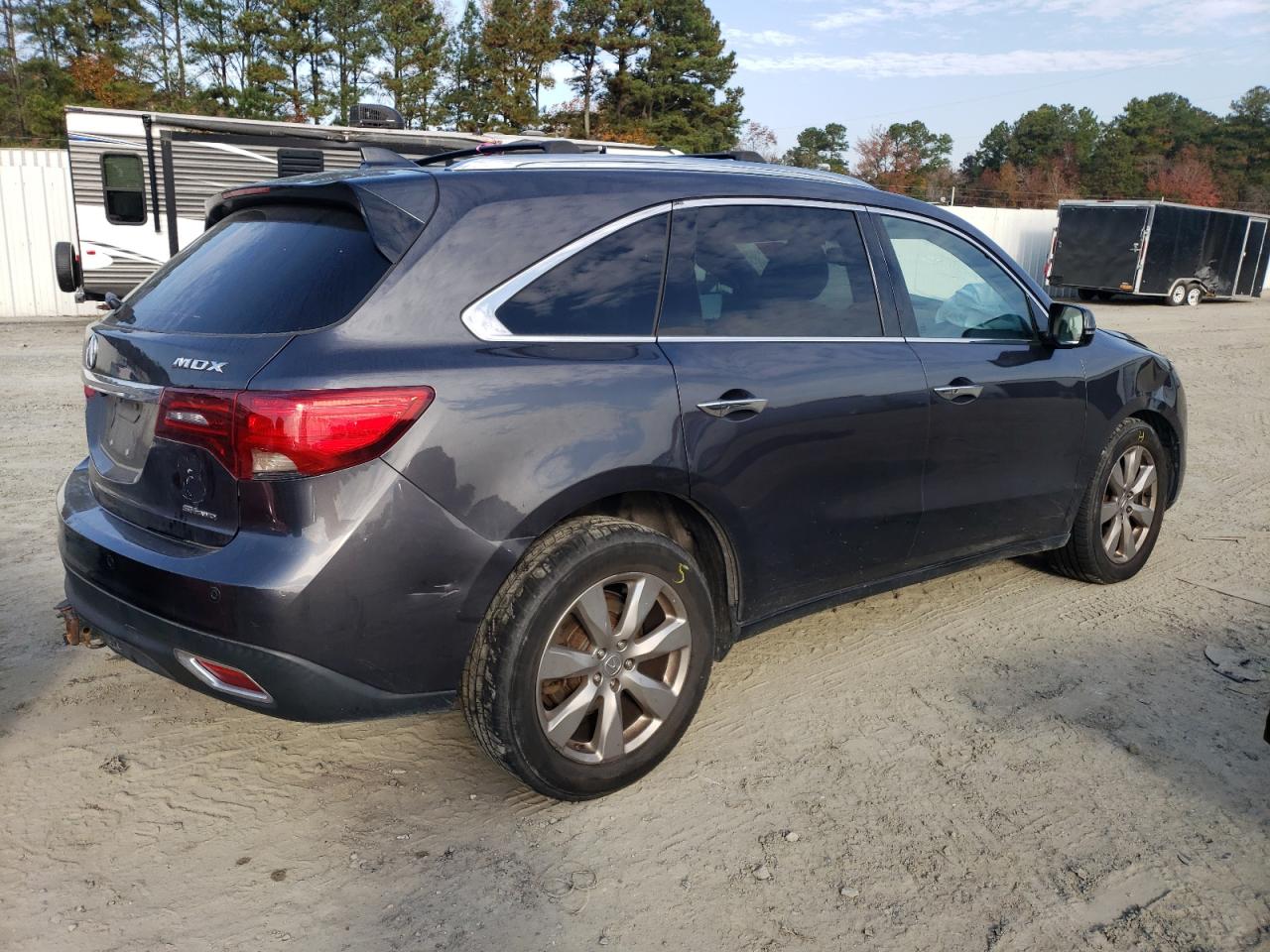 Obraz 3 z 2014 ACURA MDX ADVANCE 2014 z VIN 5FRYD4H89EB031182
