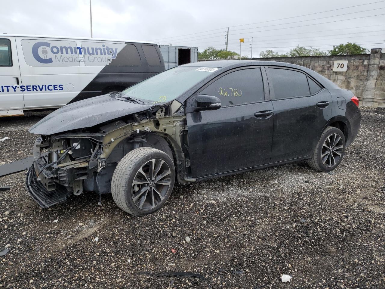 Изображение 1 2019 TOYOTA COROLLA L 2019 с VIN 5YFBURHE0KP890574