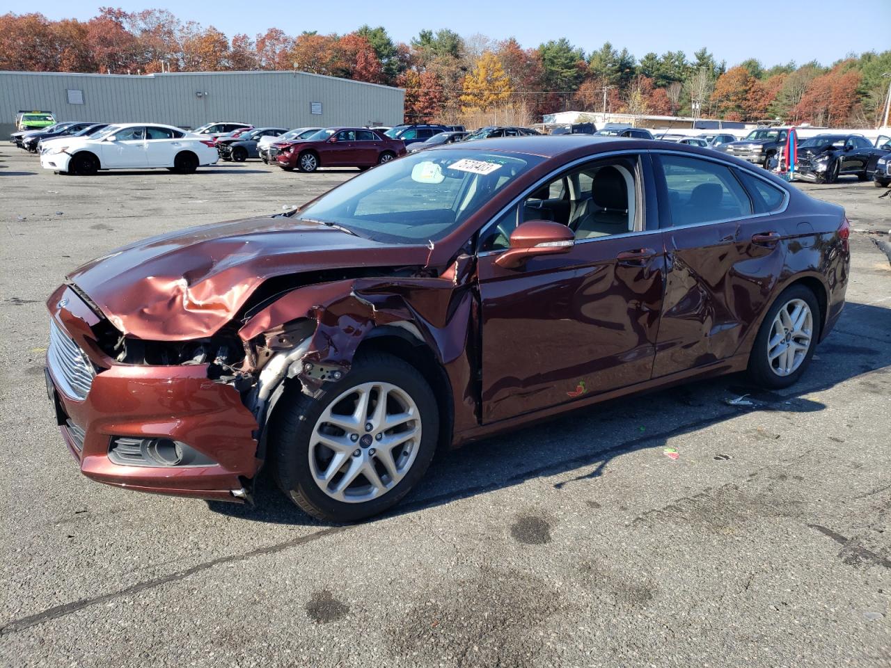 Obraz 1 z 2015 FORD FUSION SE 2015 z VIN 3FA6P0HD7FR192318