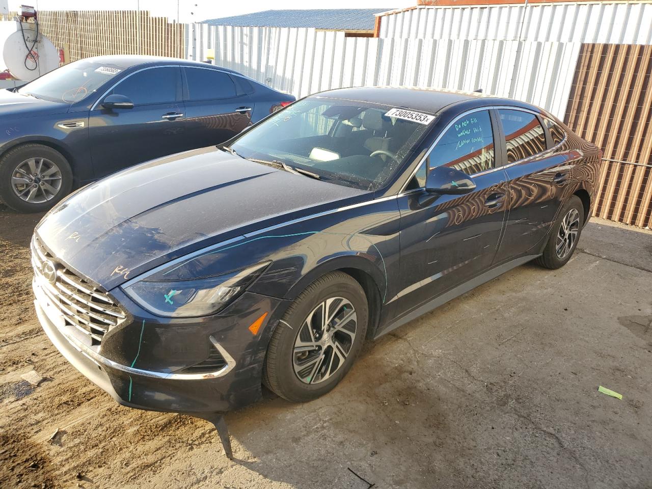 Obraz 1 z 2021 HYUNDAI SONATA HYBRID 2021 z VIN KMHL24JJ5MA018334