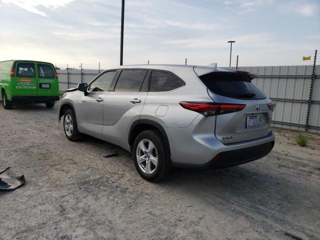 Obraz 2 z 2021 TOYOTA HIGHLANDER HYBRID LE 2021 z VIN 5TDBBRCH3MS058552