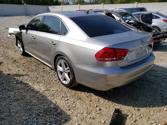 Image 2 of 2014 VOLKSWAGEN PASSAT SE 2014 with VIN 1VWBS7A30EC092170