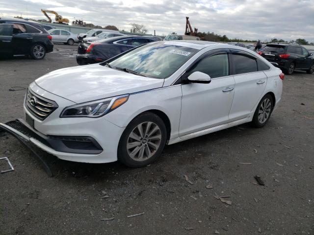 Image 1 of 2017 HYUNDAI SONATA SPORT 2017 with VIN 5NPE34AF7HH528057