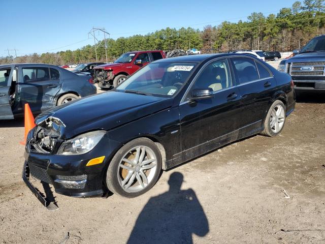Image 1 of 2012 MERCEDES-BENZ C 250 2012 with VIN WDDGF4HB2CR194093