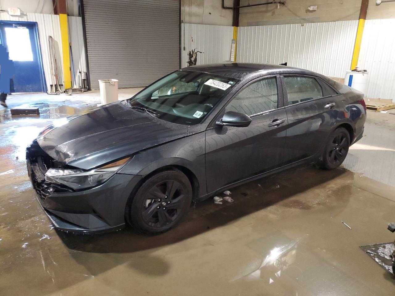 Image 1 of 2021 HYUNDAI ELANTRA SEL 2021 with VIN 5NPLS4AG6MH004587