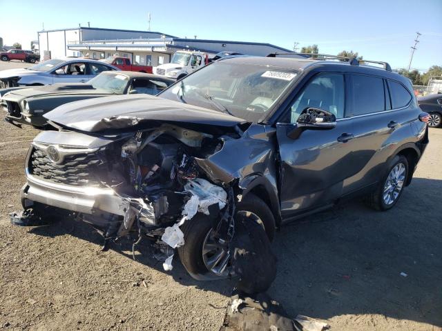 Image 1 of 2020 TOYOTA HIGHLANDER LIMITED 2020 with VIN 5TDDZRBH5LS040011