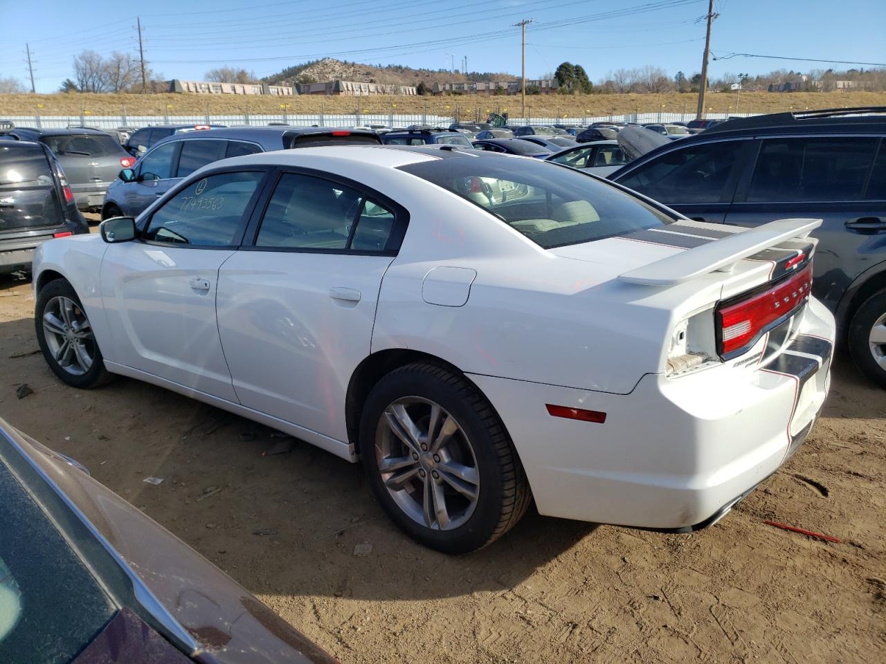 Image 2 of 2013 DODGE CHARGER SXT 2013 with VIN 2C3CDXJG3DH560901