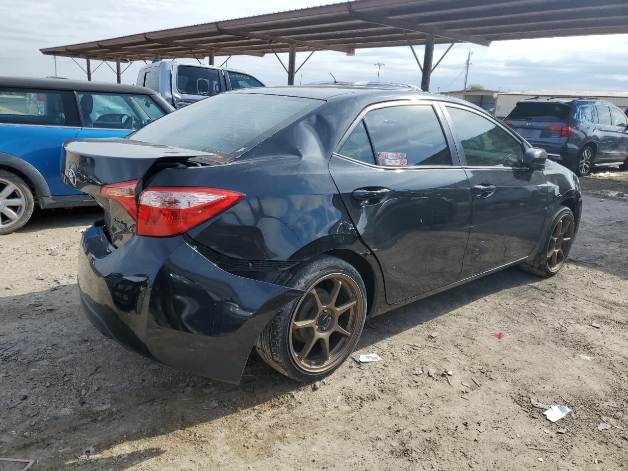 Image 3 of 2018 TOYOTA COROLLA L 2018 with VIN 5YFBURHE4JP832630
