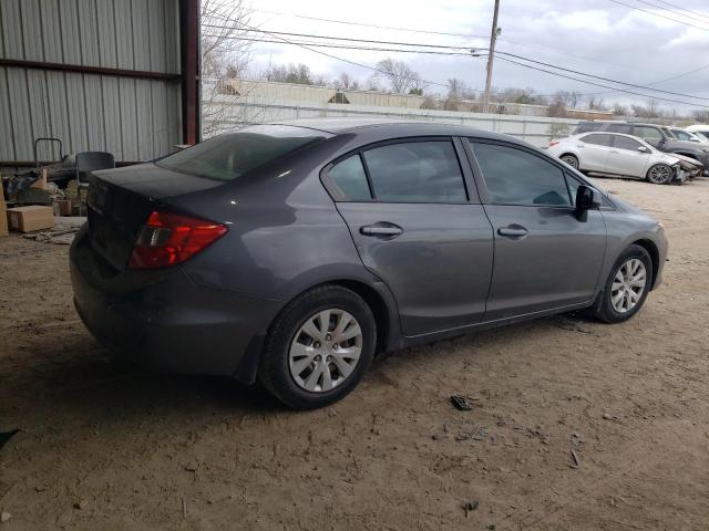 Image 3 of 2012 HONDA CIVIC LX 2012 with VIN 2HGFB2F55CH333007