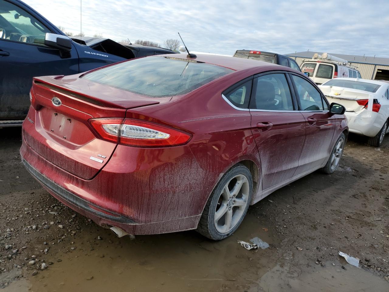 Obraz 3 z 2013 FORD FUSION SE 2013 z VIN 3FA6P0HR9DR141279