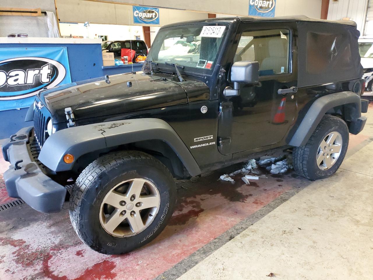 Изображение 1 2012 JEEP WRANGLER SPORT 2012 с VIN 1C4AJWAG5CL266746