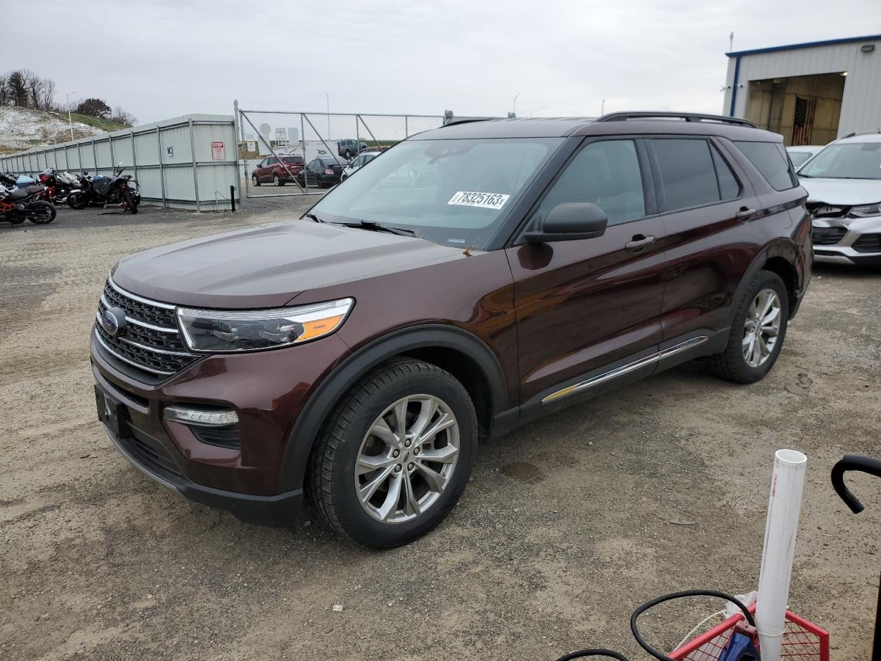 Image 1 of 2020 FORD EXPLORER XLT 2020 with VIN 1FMSK8DH7LGB61650