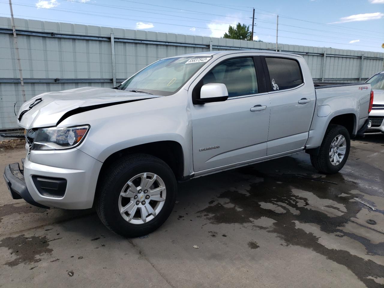 Image 1 of 2018 CHEVROLET COLORADO LT 2018 with VIN 1GCGTCEN3J1303815