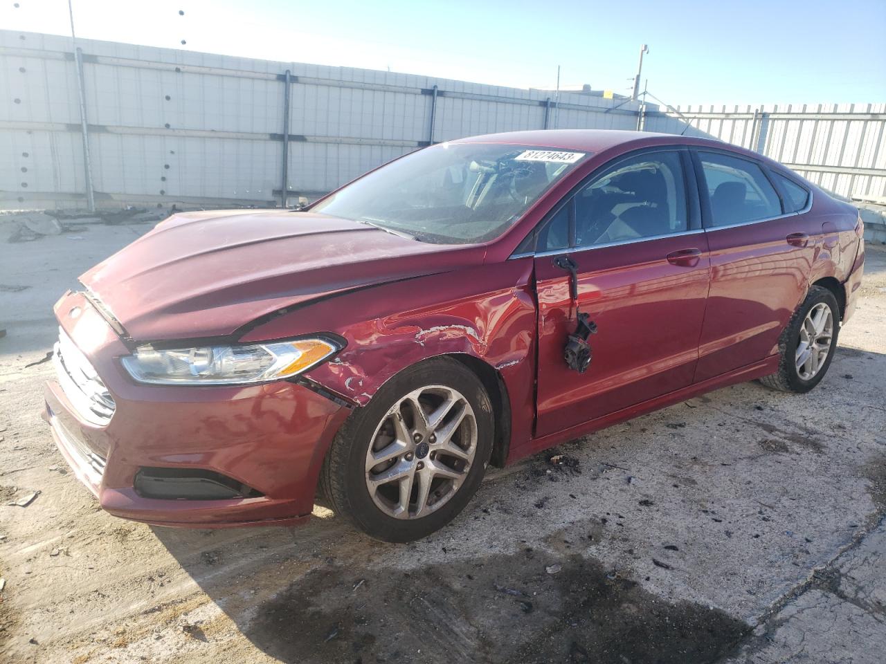 Image 1 of 2015 FORD FUSION SE 2015 with VIN 1FA6P0H71F5123508