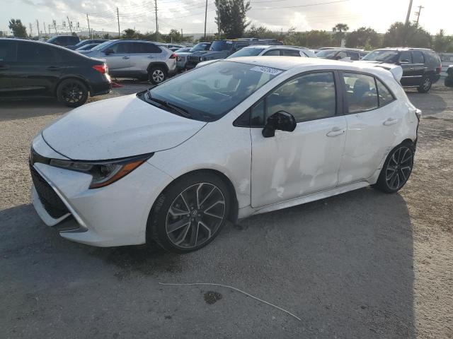 Image 1 of 2022 TOYOTA COROLLA XSE 2022 with VIN JTNA4MBE2N3158592