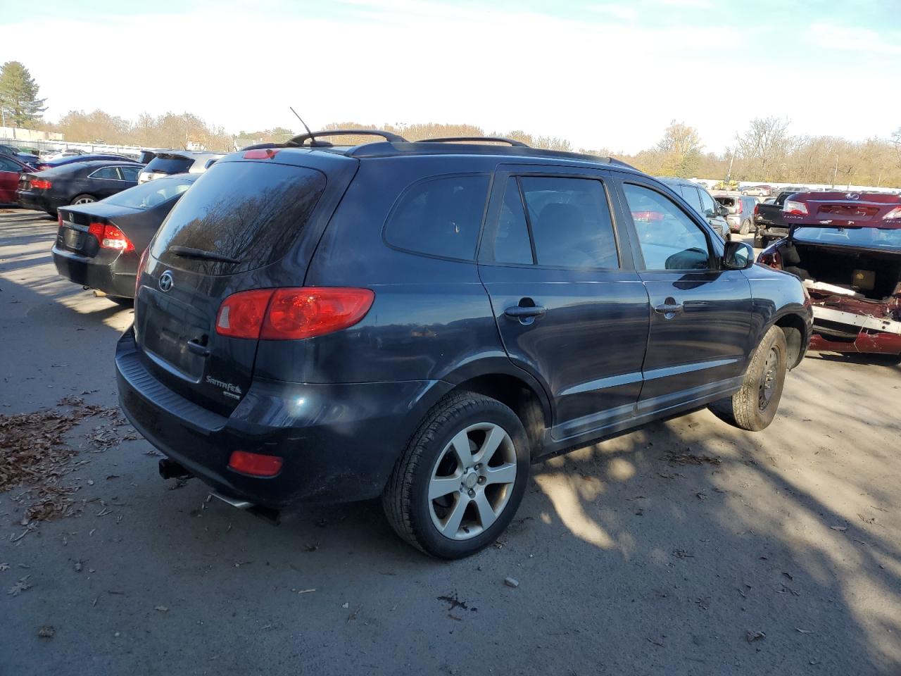Image 3 of 2009 HYUNDAI SANTA FE SE 2009 with VIN 5NMSH73E79H301847
