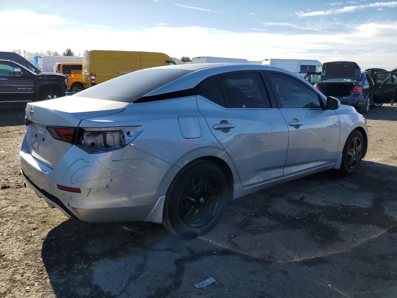 Image 3 of 2020 NISSAN SENTRA S 2020 with VIN 3N1AB8BV2LY222283