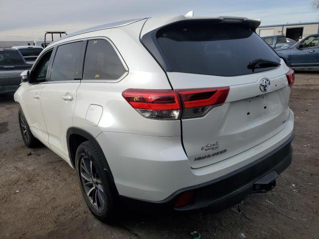 Image 2 of 2018 TOYOTA HIGHLANDER SE 2018 with VIN 5TDJZRFH0JS538658