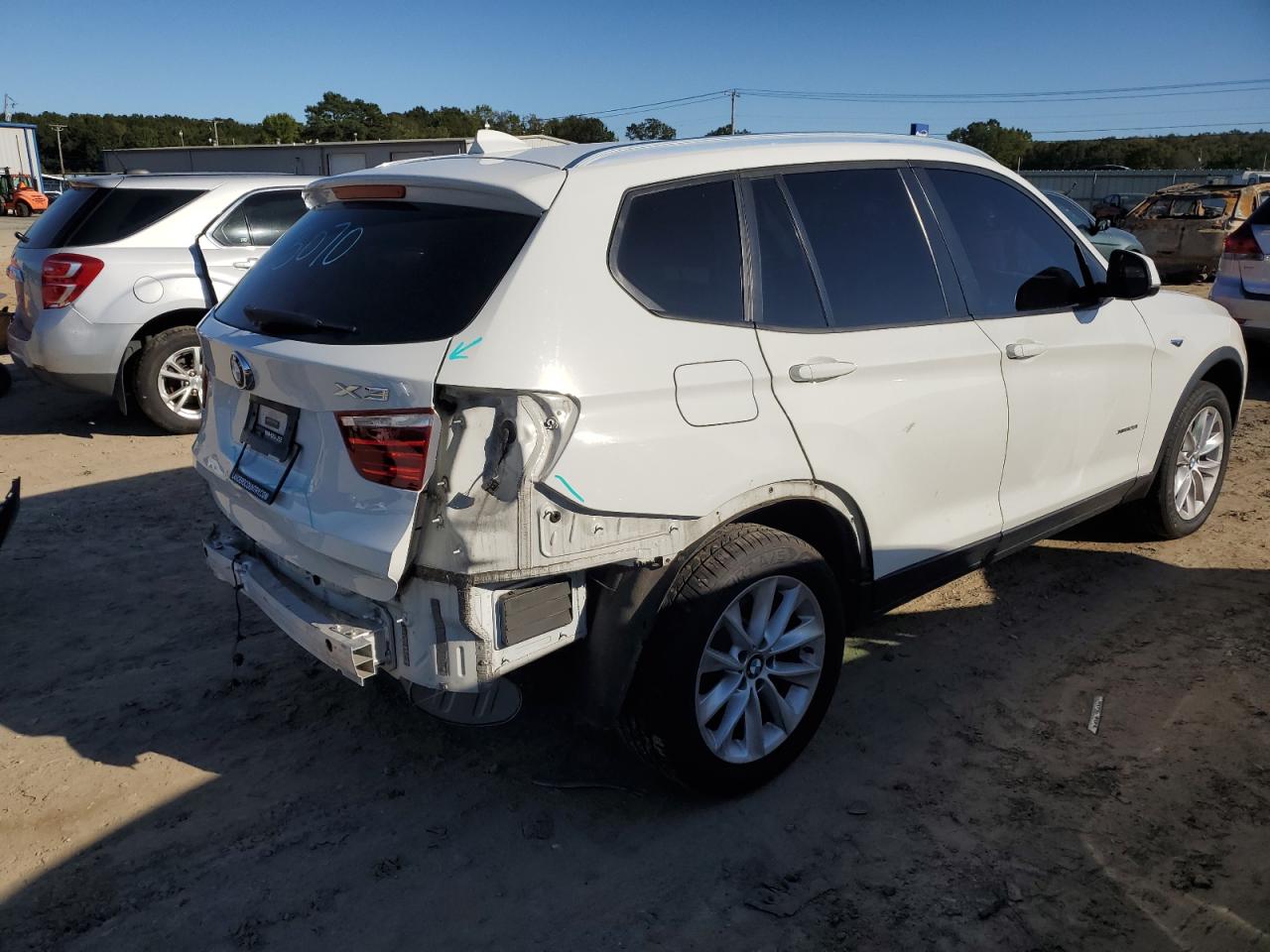 Изображение 3 2017 BMW X3 XDRIVE28I 2017 с VIN 5UXWX9C3XH0T24387