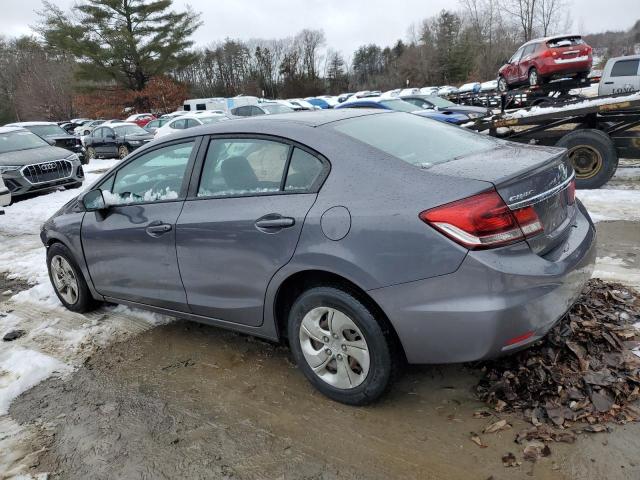 Image 2 of 2014 HONDA CIVIC LX 2014 with VIN 2HGFB2F52EH525794