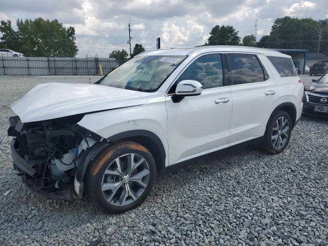 Image 1 of 2021 HYUNDAI PALISADE SEL 2021 with VIN KM8R34HE1MU301473