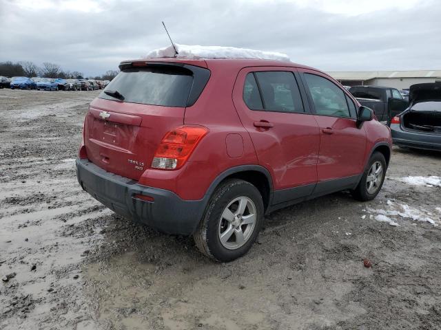 Image 3 of 2015 CHEVROLET TRAX 1LS 2015 with VIN KL7CJPSB4FB246383