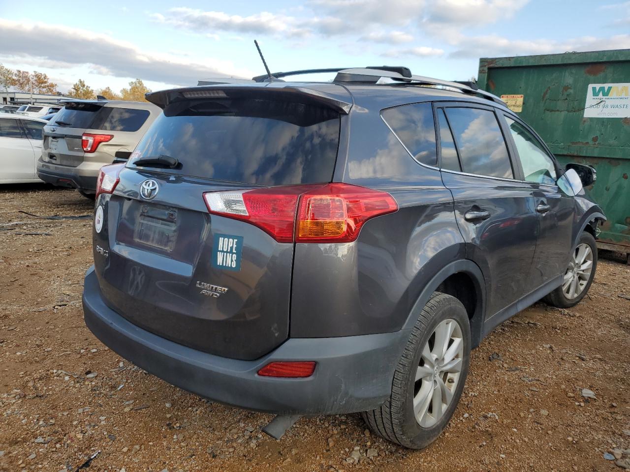 Obraz 3 z 2015 TOYOTA RAV4 LIMITED 2015 z VIN 2T3DFREV3FW401247