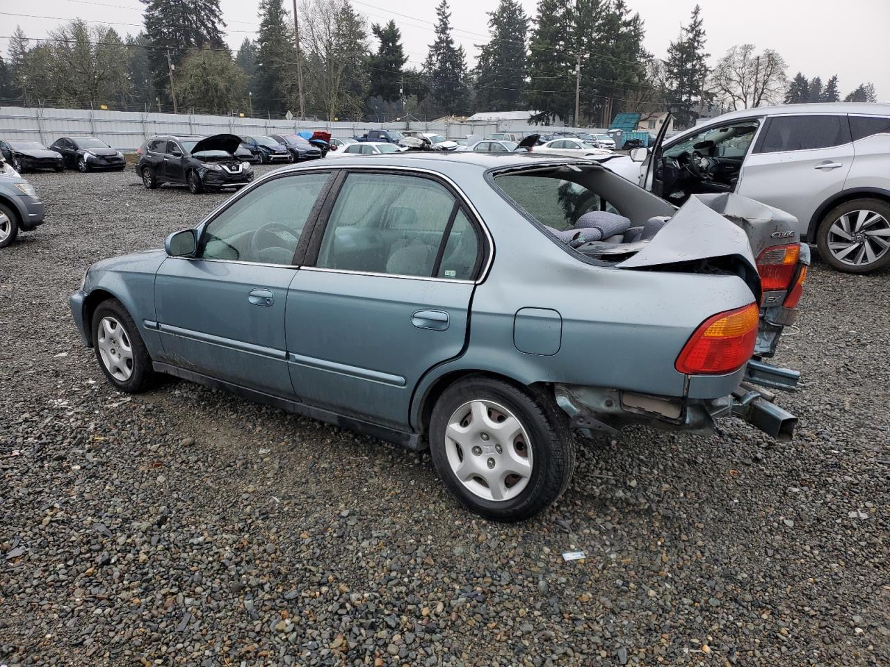 Изображение 2 1999 HONDA CIVIC EX 1999 с VIN 2HGEJ8648XH587437