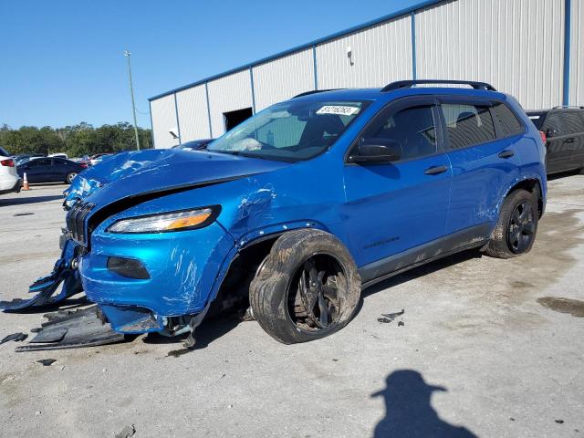 Image 1 of 2017 JEEP CHEROKEE SPORT 2017 with VIN 1C4PJLAS3HW645201