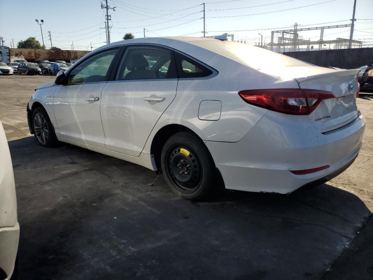 Image 2 of 2017 HYUNDAI SONATA SE 2017 with VIN 5NPE24AF0HH587504