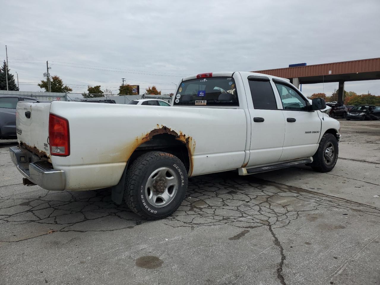 Изображение 3 2004 DODGE RAM 2500 ST 2004 с VIN 3D7KA28D64G132163
