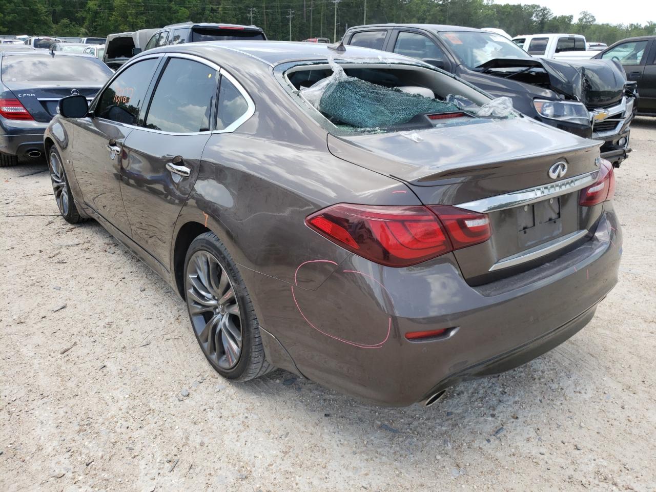 Obraz 3 z 2016 INFINITI Q70 3.7 2016 z VIN JN1BY1AP6GM220767