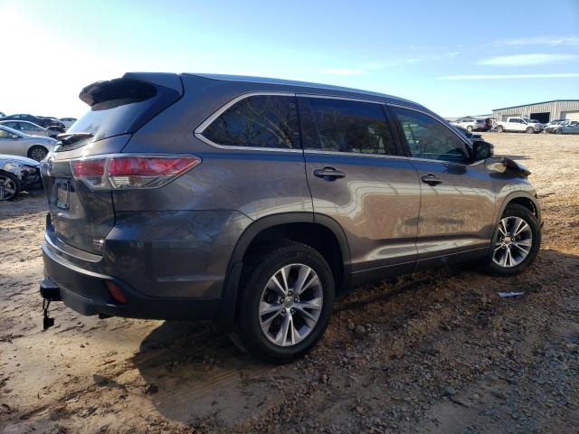 Obraz 3 z 2015 TOYOTA HIGHLANDER XLE 2015 z VIN 5TDKKRFH7FS044460