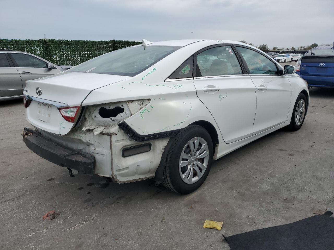 Изображение 3 2011 HYUNDAI SONATA GLS 2011 с VIN 5NPEB4AC5BH160638