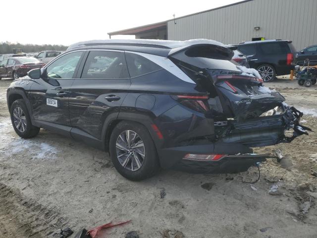 Image 2 of 2022 HYUNDAI TUCSON BLUE 2022 with VIN KM8JBCA11NU082436