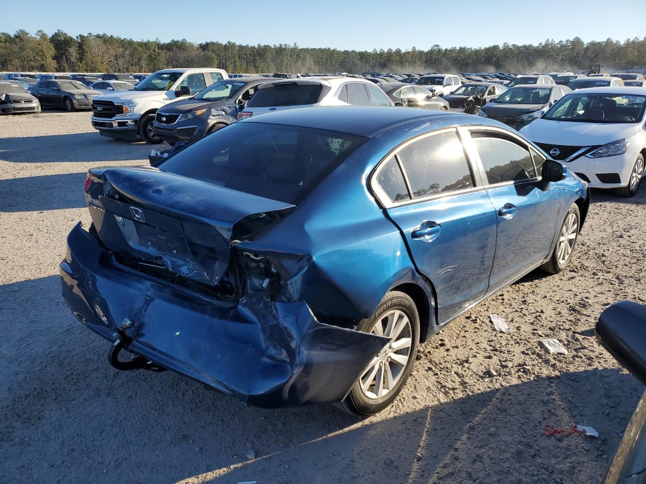 Image 3 of 2012 HONDA CIVIC EX 2012 with VIN 2HGFB2F80CH531214